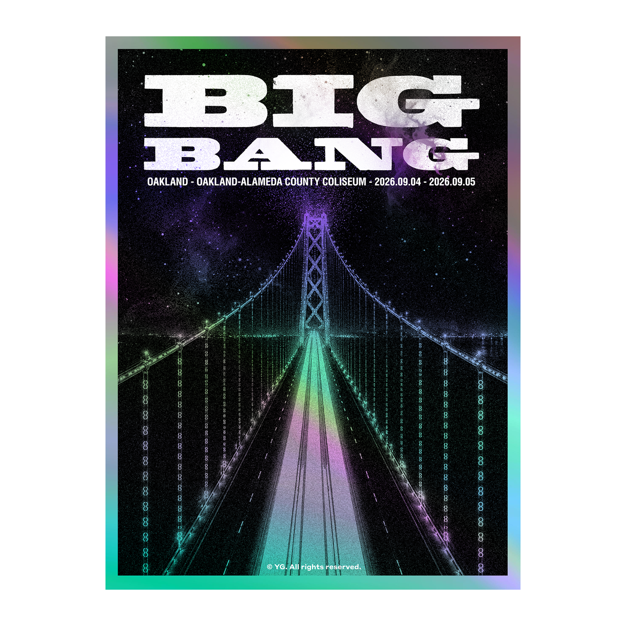 COSMOS] BIGBANG POSTER_OAKLAND EDITION – BIGBANG US Store