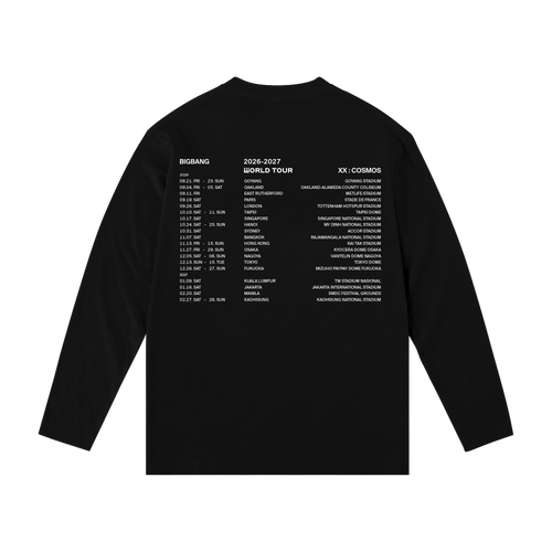 [COSMOS] BIGBANG LONG SLEEVE T-SHIRT_BLACK