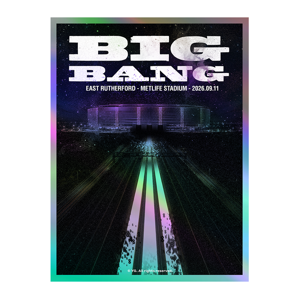 [COSMOS] BIGBANG POSTER_EAST RUTHERFORD EDITION